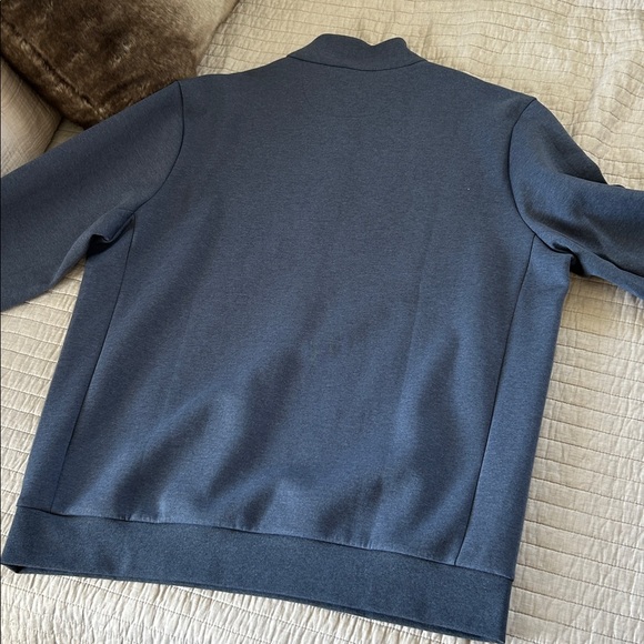 Polo Ralph Lauren performance men’s blue Double-knit Mockneck Sweatshirt XL - Picture 11 of 13